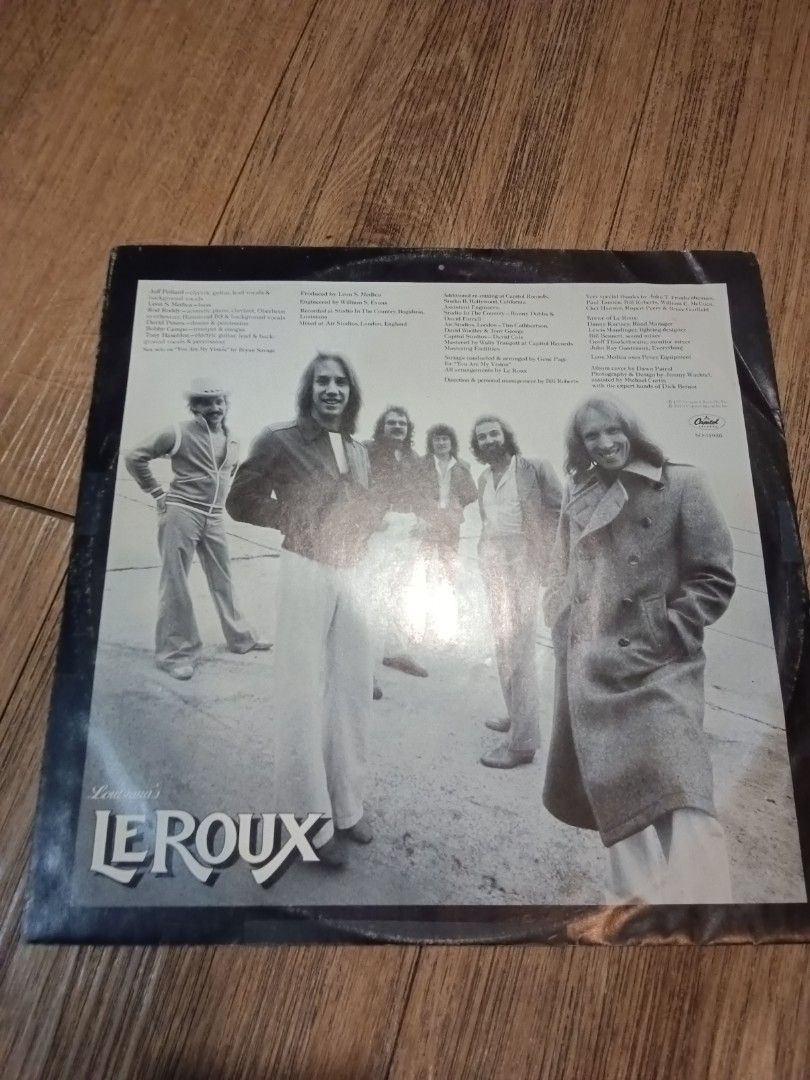 Vintage 1979 Vinyl LP LeRoux Keep The Fire Burning Capital SO 11926,  US Print, very good condition with minor scruff, Hobbies  Toys, Music   Media, Vinyls on Carousell