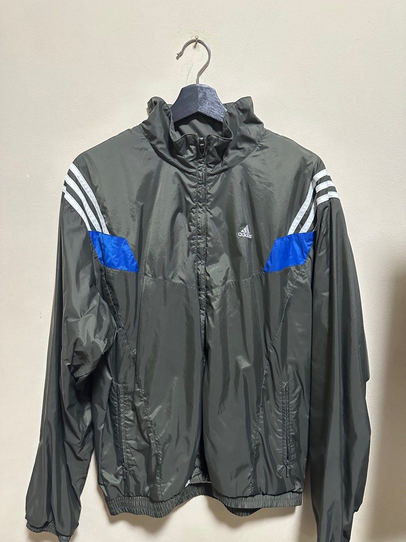 80s-90'S Adidas Back Logo Nylon Jacket Men's XL Vintage / eaa496364