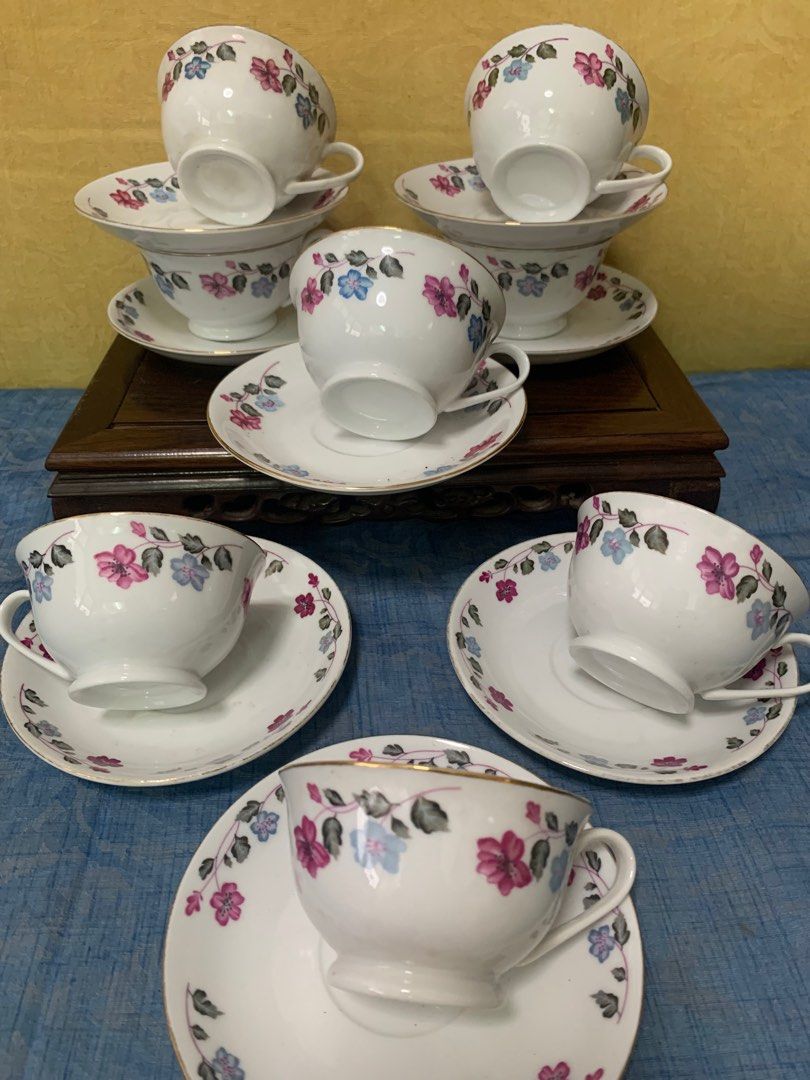 Vintage Cups and Saucers, Hobbies & Toys, Collectibles & Memorabilia