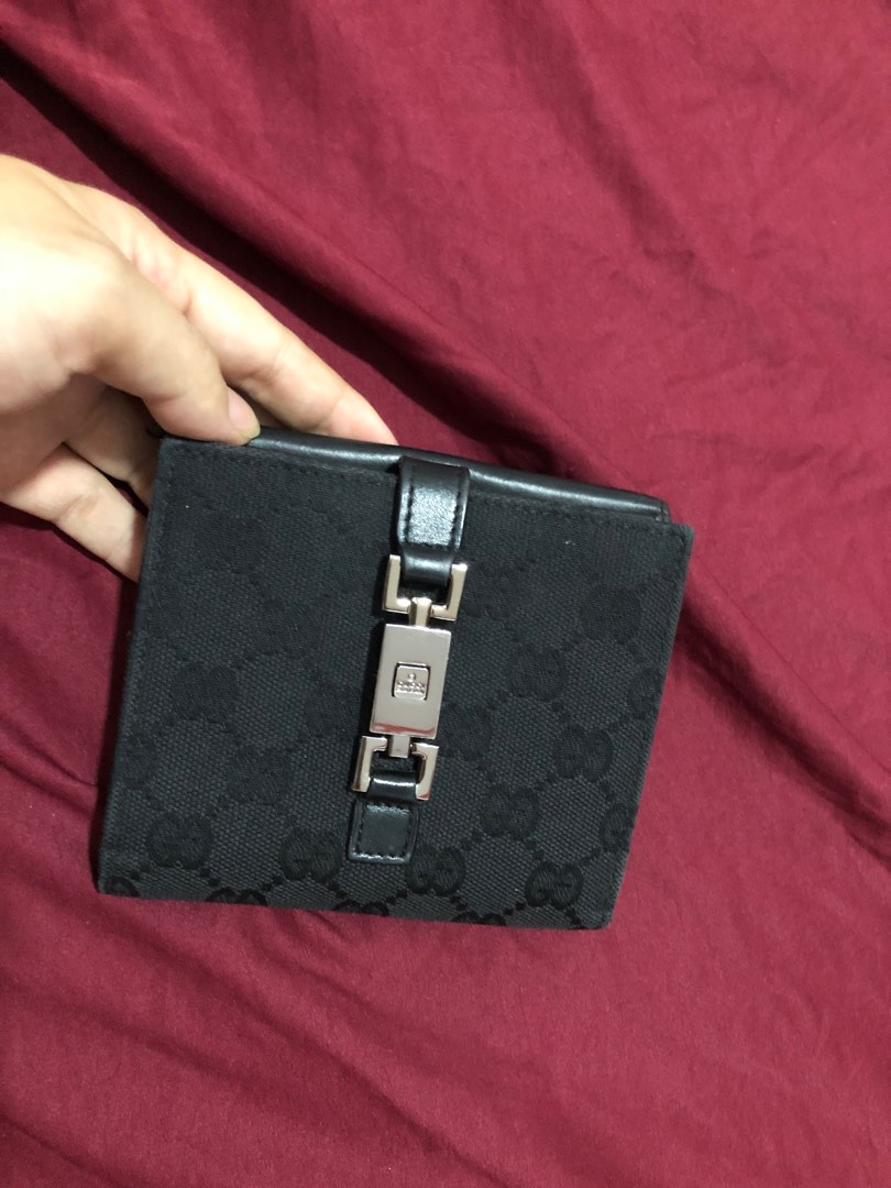 Vintage gucci jackie wallet monogram, Barang Mewah, Tas & Dompet di