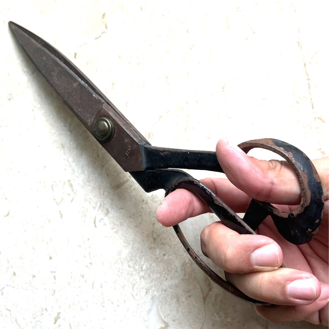 Vintage Japanese Japan vintage scissor 日本製東鋏增太郎裁縫老