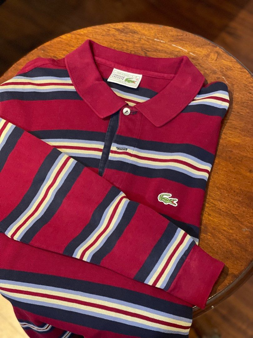 Vintage Lacoste 80-90s LS Polo Tees (Category: Tshirts & Polo Shirts ) located in Magalang. Submitted by immanuel.connect (Listing ID 1231232039, Image 3). Description: Vintage Lacoste Long Sleeve Polo 80s-90s 100% Authentic. 900/pc Take all for 3,200 Sizes range from 4-5. These are all bought from either Vegas or Europe years ago. DM me for more details..