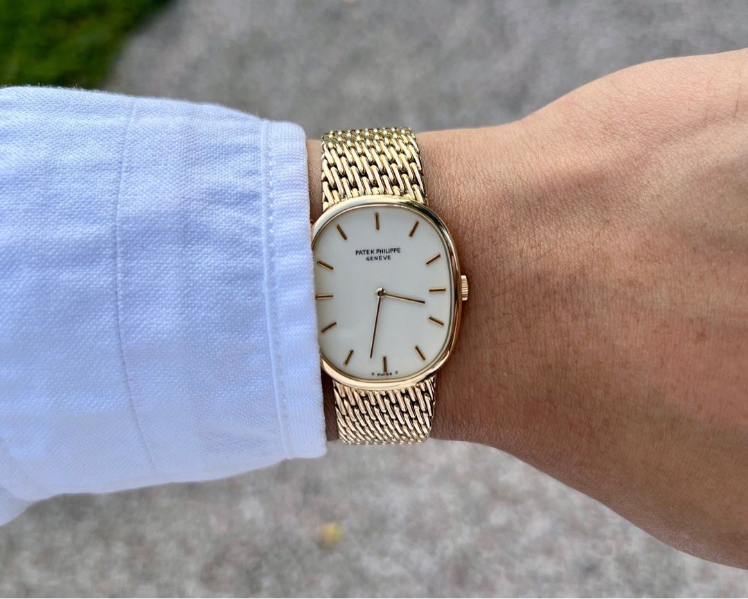 Patek philippe shop ellipse yellow gold