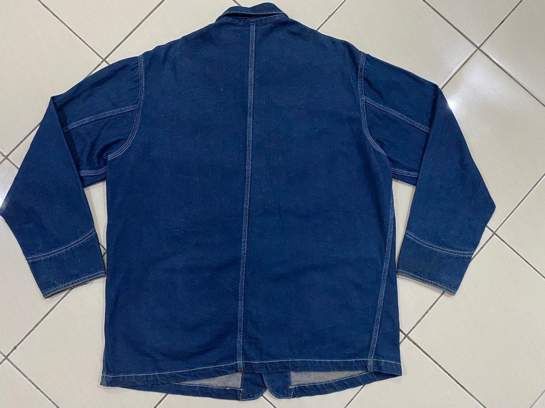 VINTAGE ROCKMOUNT RANCHWEAR CHORE DENIM JACKET Men s Fashion