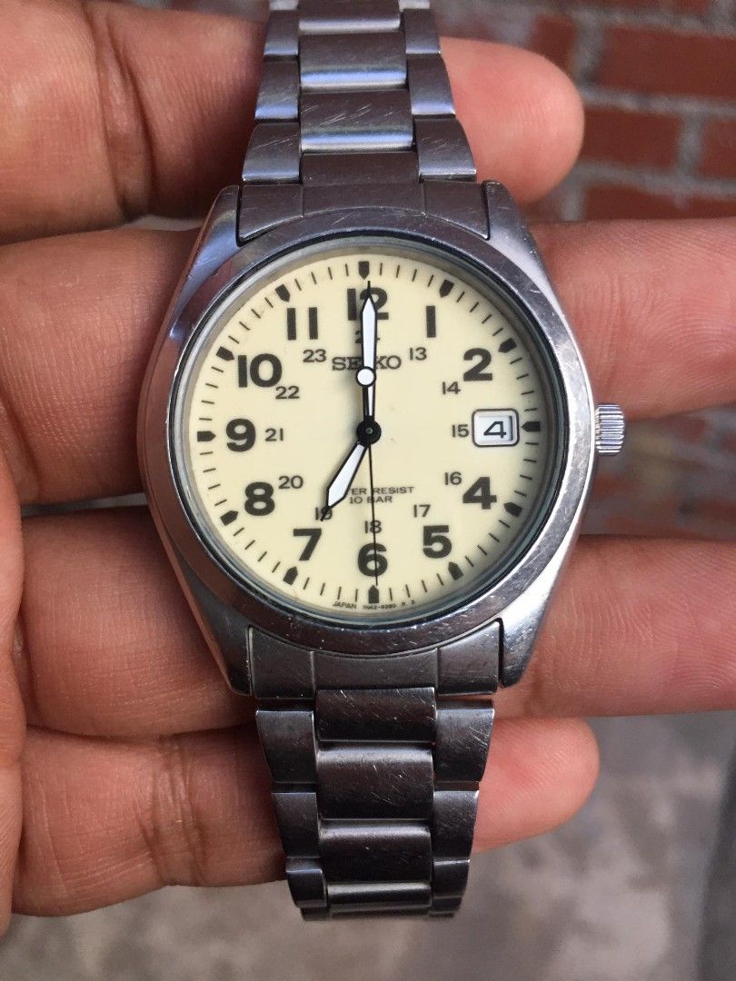SEIKO SBCA001 7N42-8260 最終値下げ ミリタリー - 腕時計(アナログ)