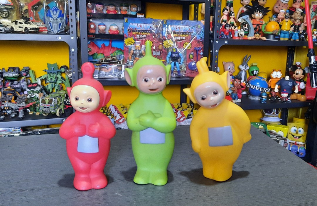 Vintage Teletubbies Vinyl Toy Figures Set On Carousell 7635