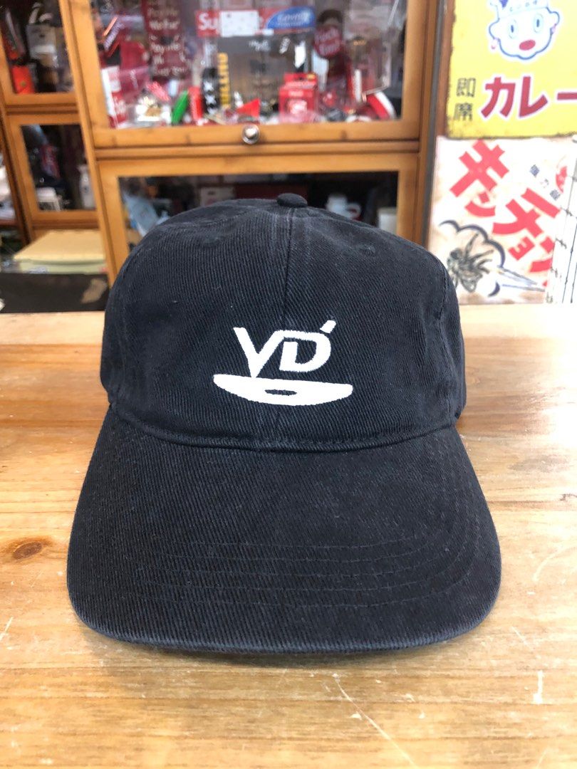 Vujade VD VINTAGE DENIM CAP (VTG BLACK) Vuja De Logo Vintage Denim