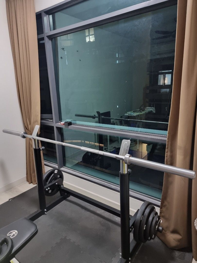 Weightlifting bar 20kg 50 mm diameter sleeve 28 mm grip, Sports