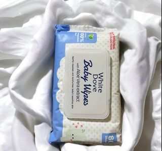 White Dove Baby Wipes 80pcs per pack