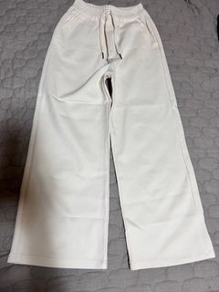 Wide Leg Drawstring Sweatpants Shein