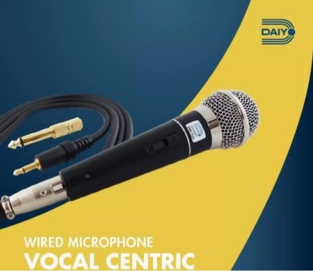 Wired microphone, Audio, Microphones on Carousell