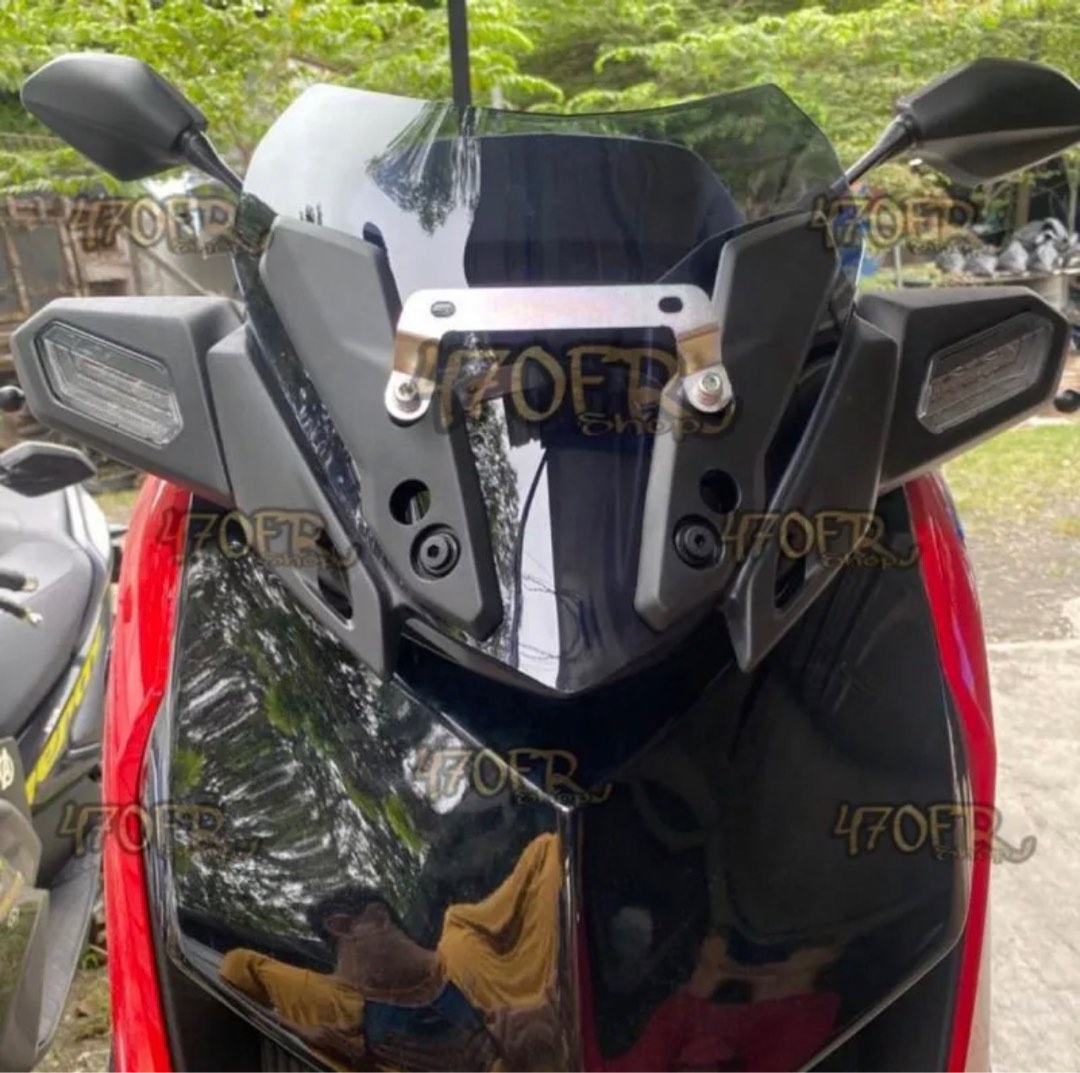 XMAX 2023 windshield, Motorcycles, Motorcycle Accessories on Carousell