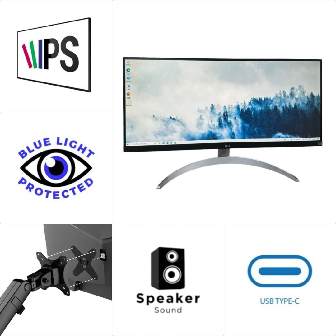 LGエレクトロニクス LG 29WQ600-W LG UltraWide 29型 UWFHDウルトラワイドディスプレイ 29WQ600W