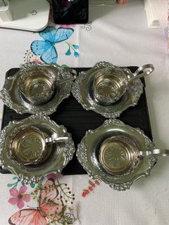 4組蠟燭座盤組
