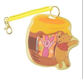 日本迪士尼商店 小熊維尼 Winnie the Pooh 證件套 日本正品