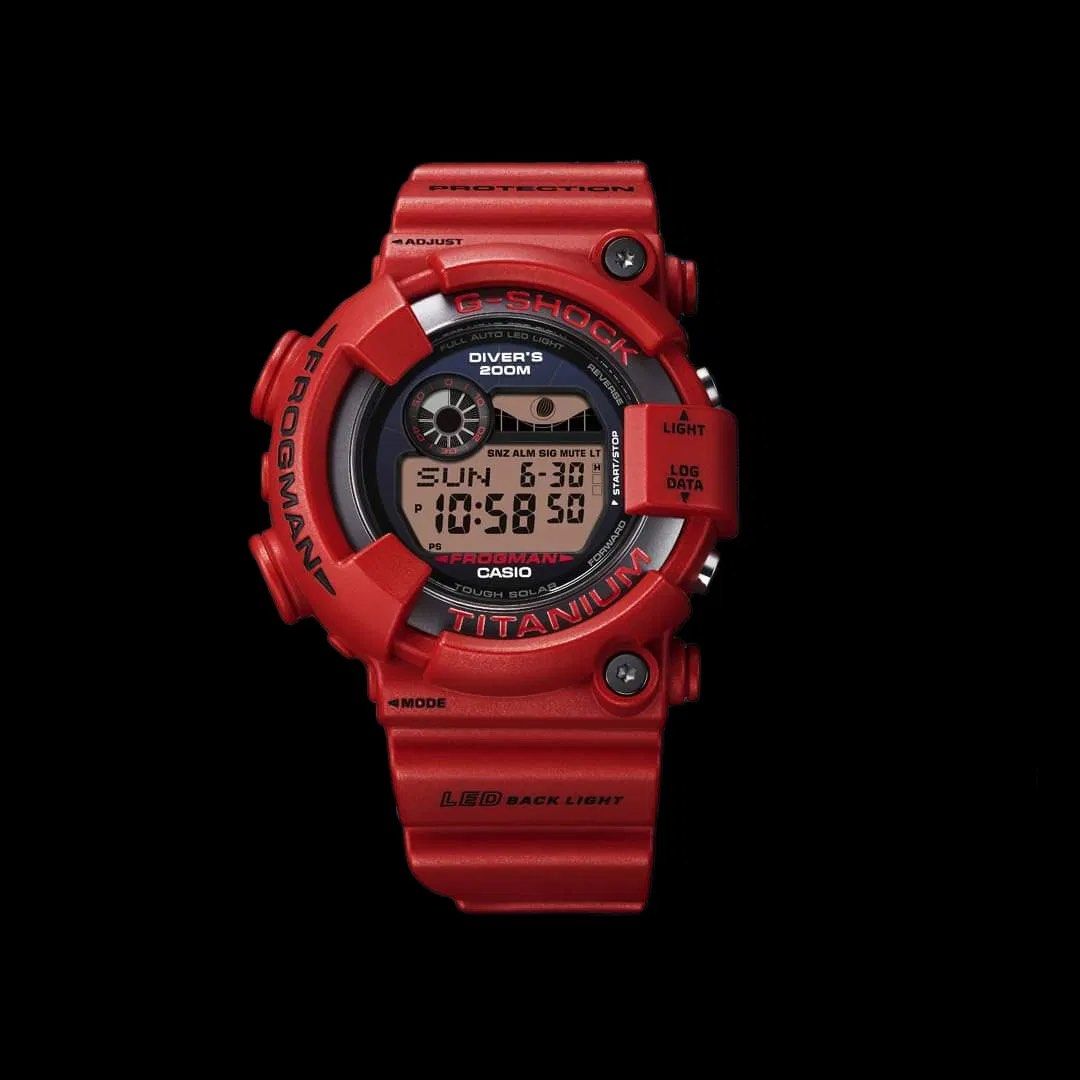G shock frogman red discount