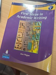 [二手] Pearson Longman First steps in academic writing 學術英文寫作書
