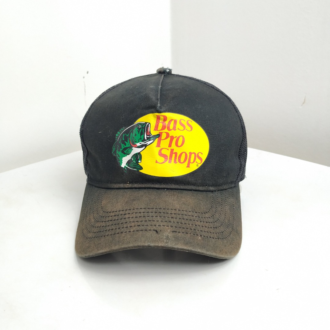 🔥 RAYA SALE 🔥 PRO BASS SHOP TRUCKER HAT BLACK SUN FADE VTG CAP TOPI HAT  SNAPBACK FISHING FISH IKAN CAMP USA AMERICA, Men's Fashion, Watches &  Accessories, Cap & Hats on Carousell