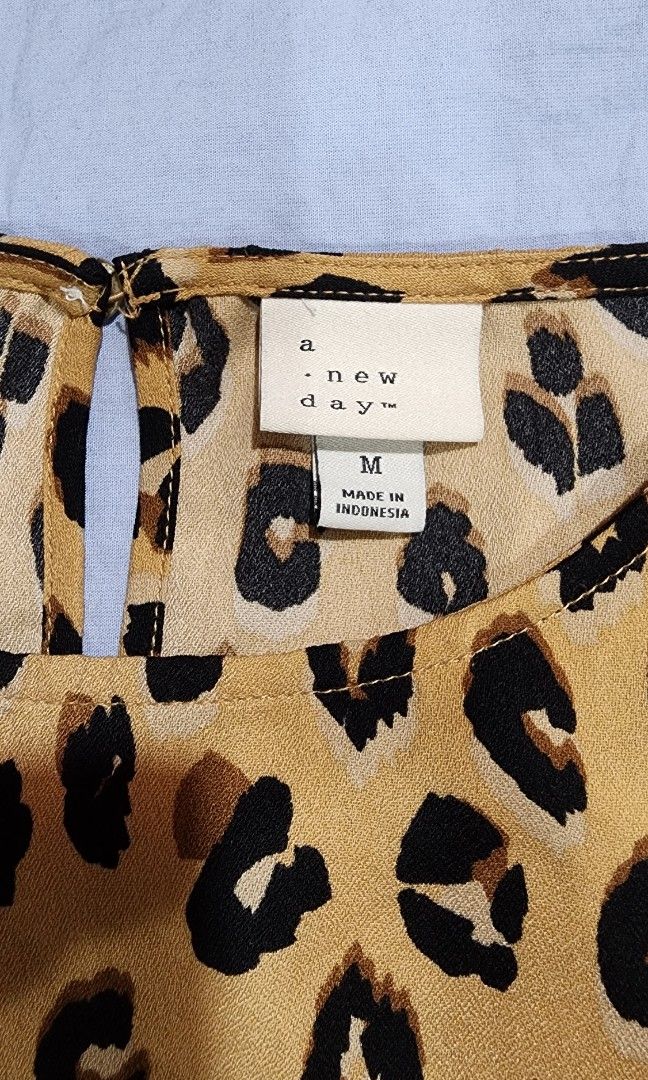 A new Day Leopard print Blouse Women s Fashion Tops Blouses on