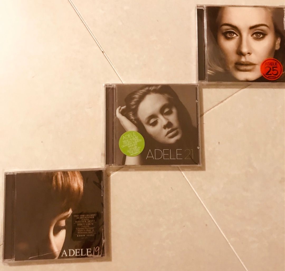 Adele cd albums, Hobbies & Toys, Music & Media, CDs & DVDs on