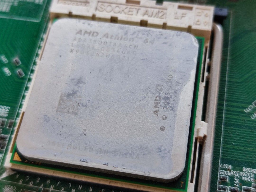 AMD Athlon 64 3800+ with mobo and heatsink+fan, Computers & Tech, Parts ...