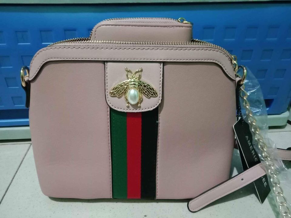 American Bee bag and wallet