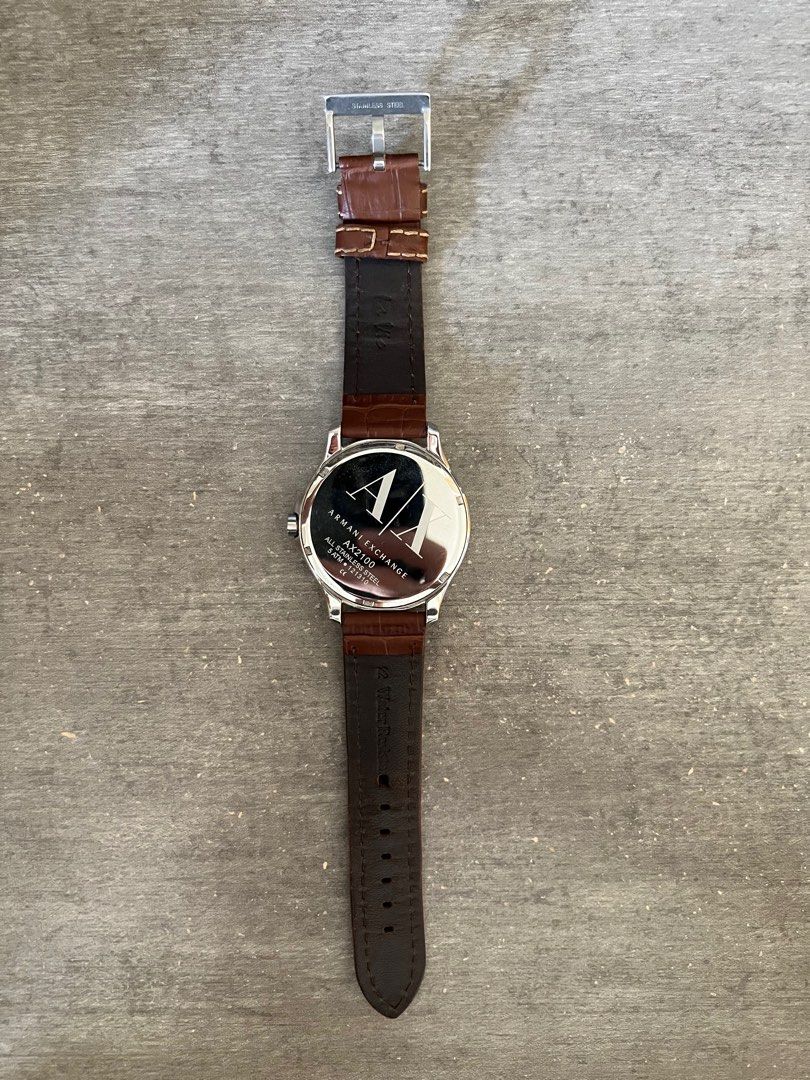 Armani Exchange AX2100 Men s Fashion Watches Accessories Watches on Carousell