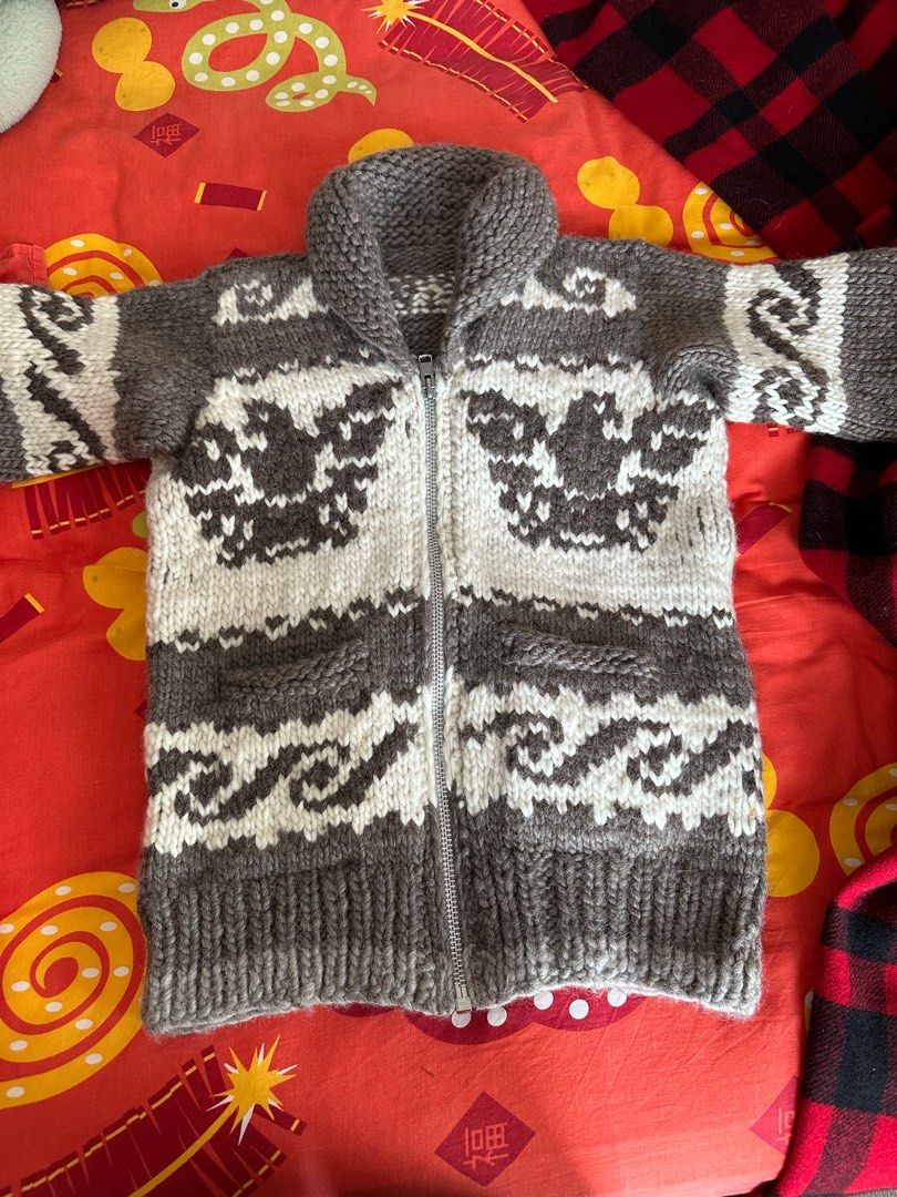 Genuine cowichan top sweater