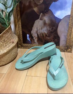 Authentic IPANEMA slipper sandals wedge platform rubber summer footwear