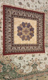 Authentic Persian table cloth from Isfahan, Iran/100x100cm