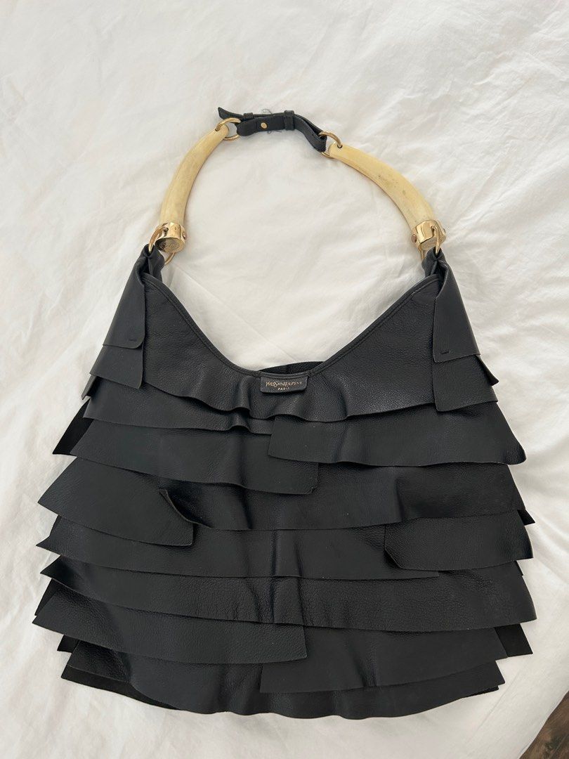Ysl ruffle bag clearance