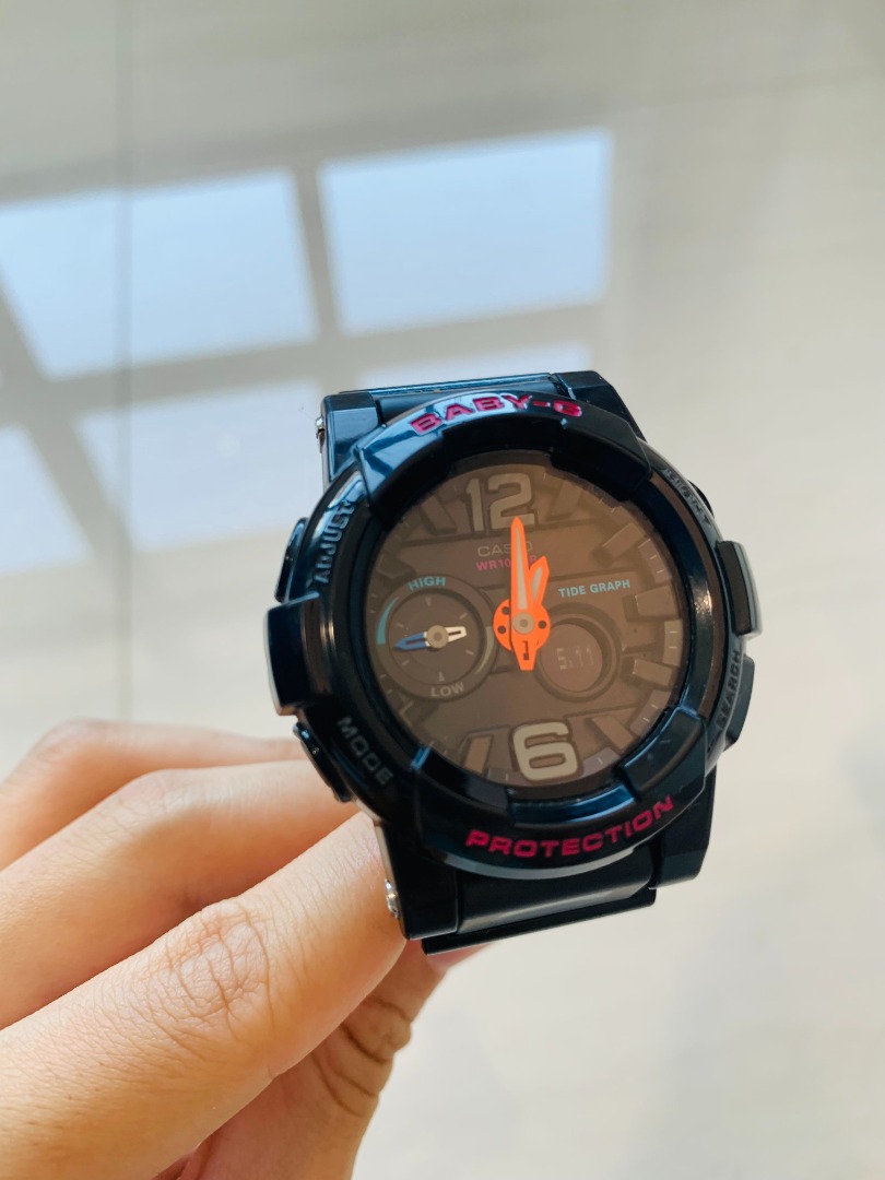 Baby-G Bga-180 (With Tide Graph Function), Women'S Fashion, Watches &  Accessories, Watches On Carousell