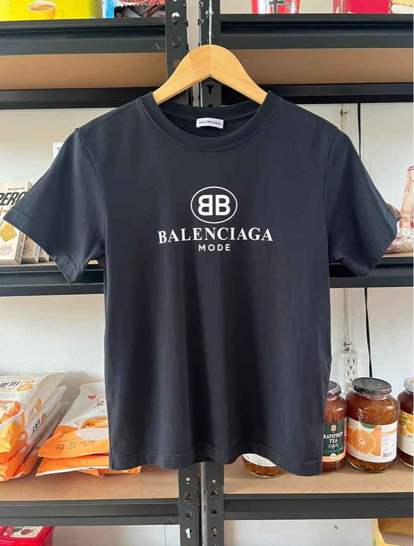 Balenciaga Bb Mode Women'S Tee, Luxury, Apparel On Carousell