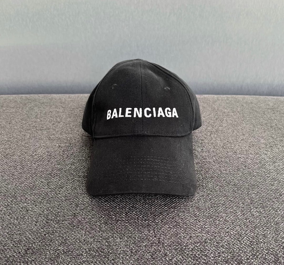 Buy Balenciaga Classic Logo Cotton Hat  Whiteblack At 30 Off   Editorialist