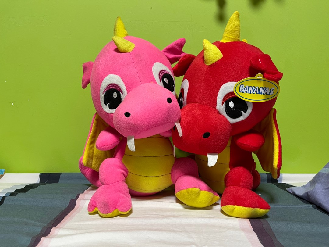 Bananas Dragon Plush, Hobbies & Toys, Toys & Games on Carousell