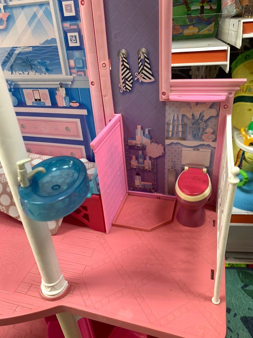 Barbie 2 storey beach house, Hobbies & Toys, Toys & Games on Carousell