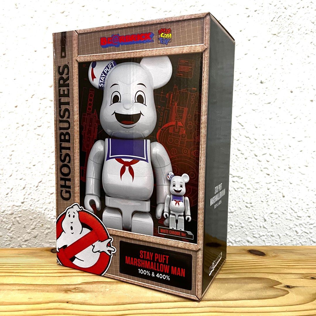 Bearbrick Be@rbrick Medicom Ghostbusters Stay Puft Marshmallow Man