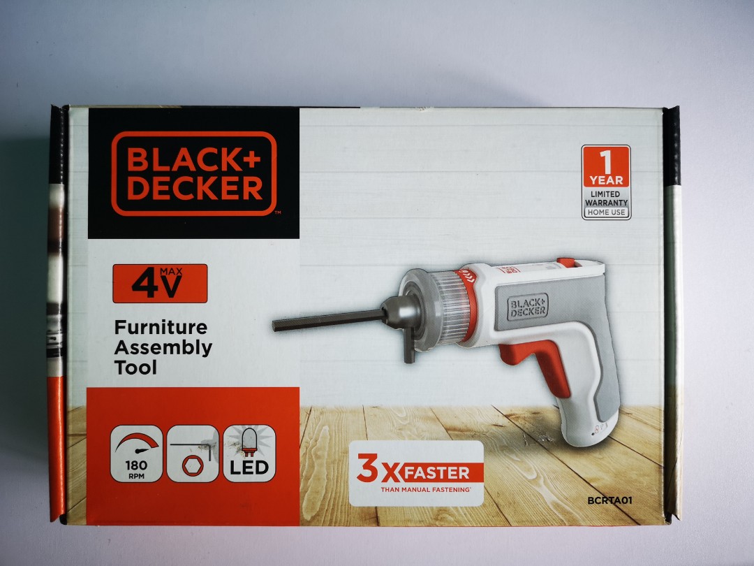 BLACK+DECKER Hexdriver 4V Cordless 1/4 in. Furniture Assembly Tool