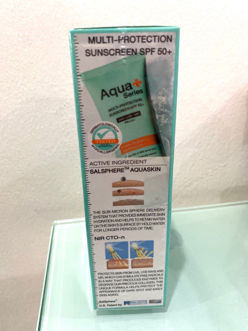 BNIB Aqua Plus Series Multi-Protection Sunscreen Aqua +, Beauty ...