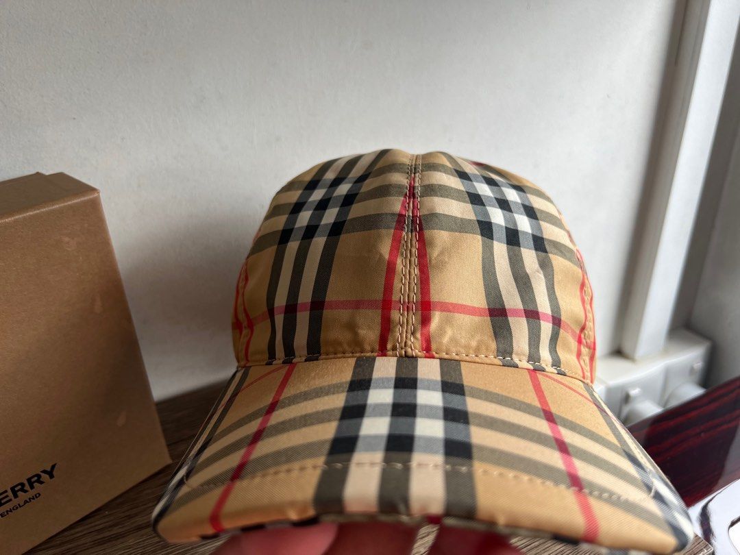 Burberry Cap Vintage Men s Fashion Watches Accessories Caps Hats on Carousell