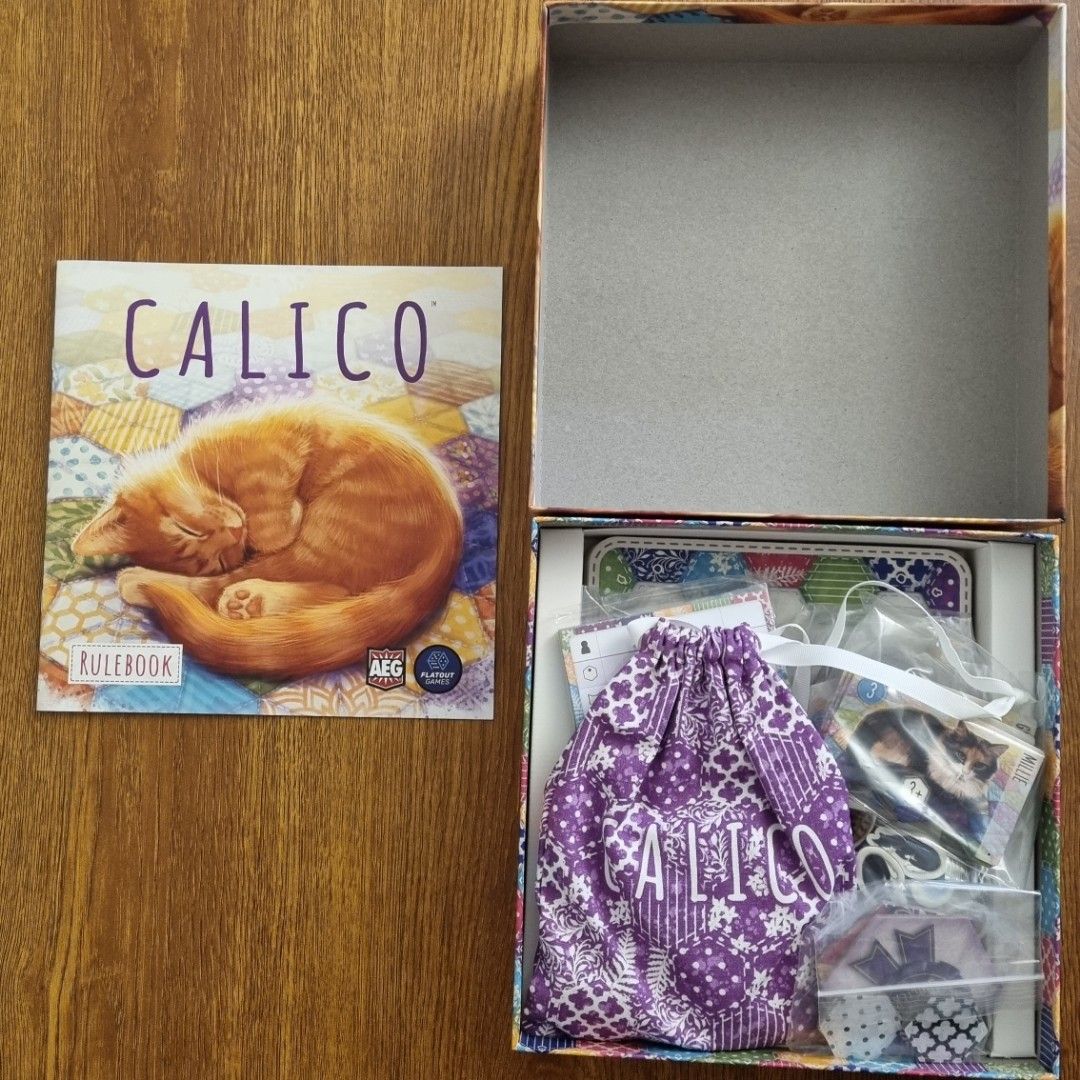 Calico Board Game, Hobbies & Toys, Toys & Games on Carousell
