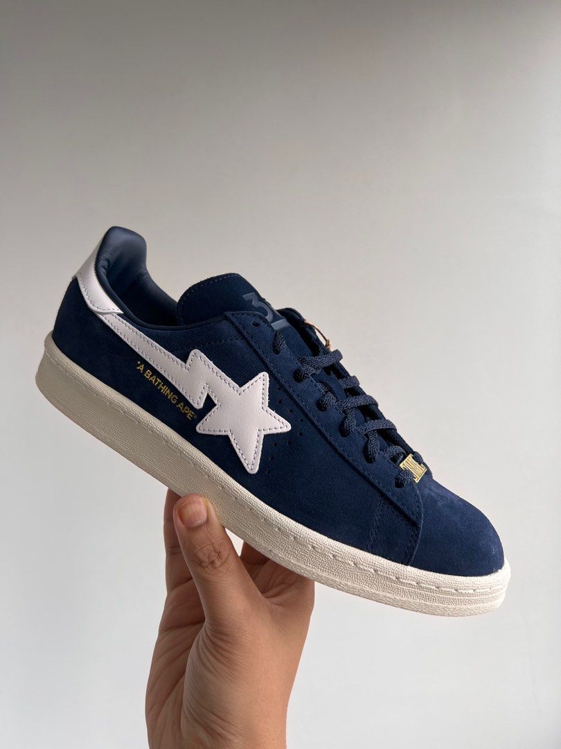 CAMPUS 80S BAPE X ADIDAS SHOES, Men's Fashion, Footwear, Sneakers on  Carousell