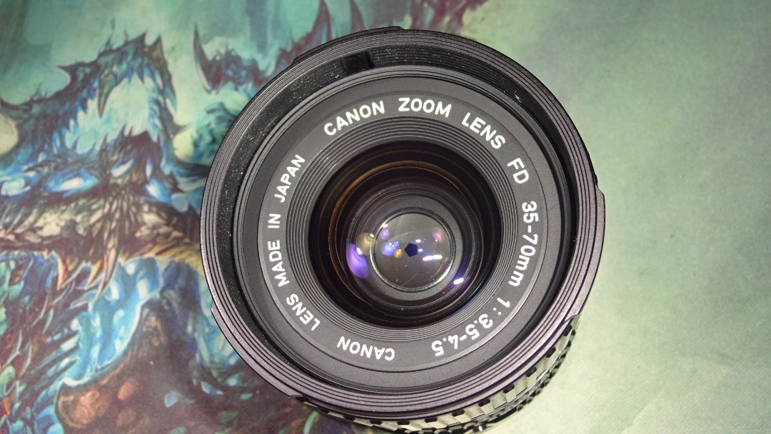 ★動作品★キャノン AE-1 FD 35-70mm 1:3.5-4.5 #78g Canon AE-1 SLR New FD 35-70mm F/3.5-4.5#897