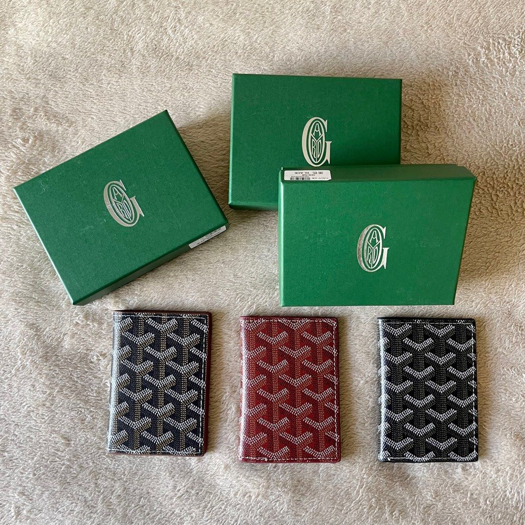 Goyard Card Holder, Luxury, Bags & Wallets on Carousell