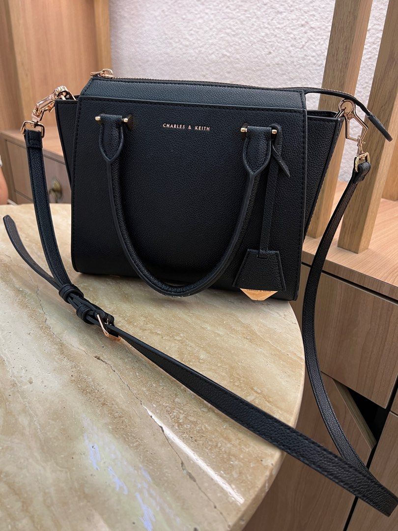 Charles Keith Trapeze Tote Bag