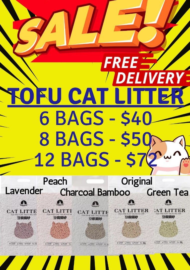 CHEAP CAT LITTER FREE DELIVERY