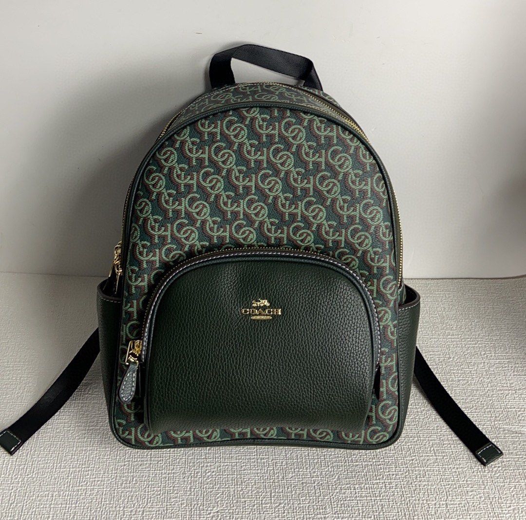 Coach CF344 monogram court backpack