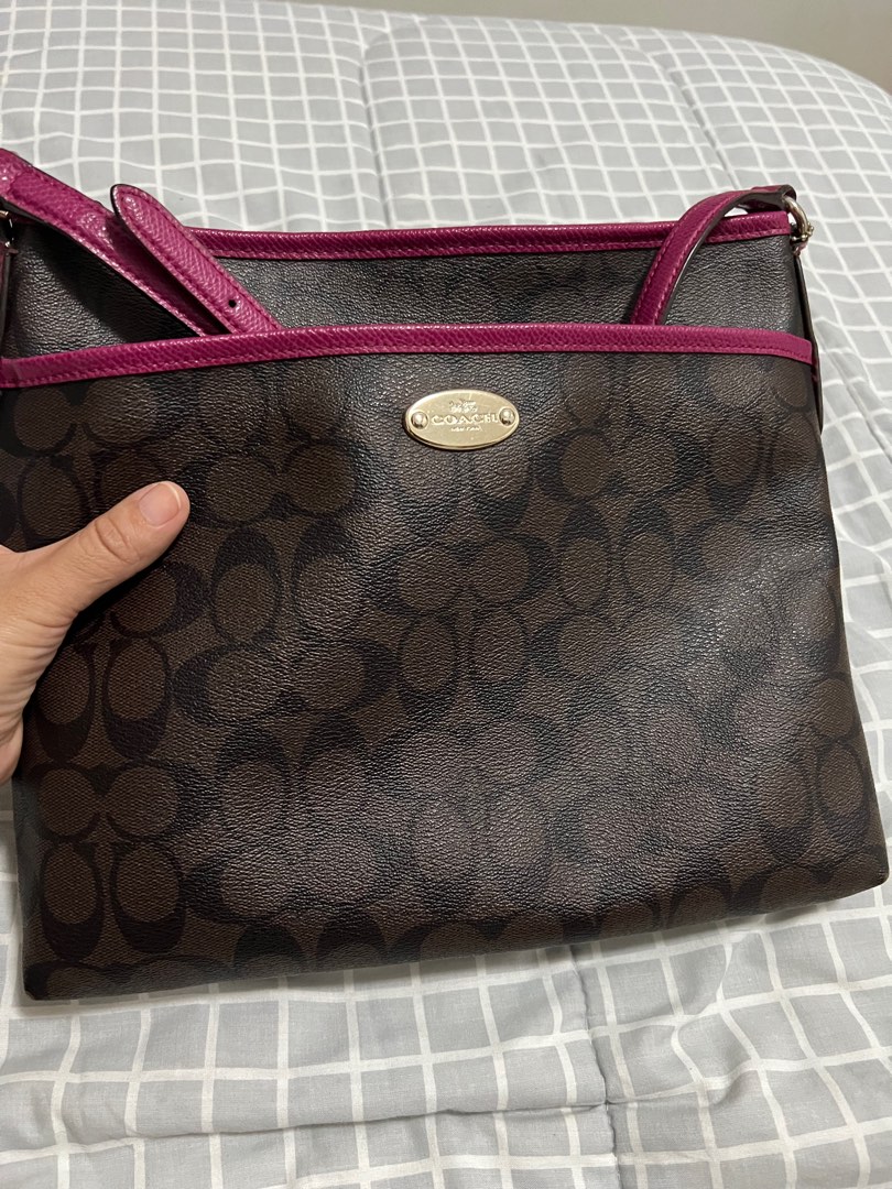 Coach File Bag on Carousell
