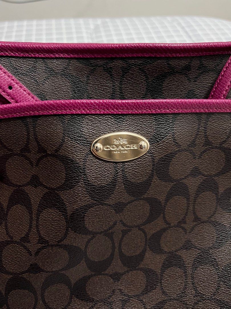 Coach File Bag on Carousell