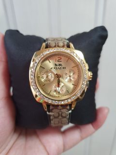 Coach Watch in Signature Canvass